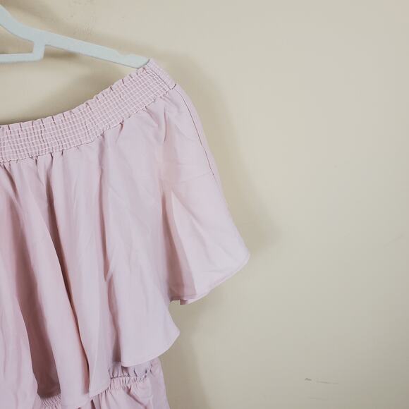 Show Me Your Mumu Hacienda Maxi Dress in Dusty Blush Women's Size L - Picture 6 of 11